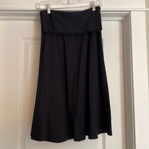 Patagonia Black Fit and Flare Skirt